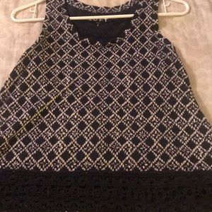 Loft size sm sleeveless shirt